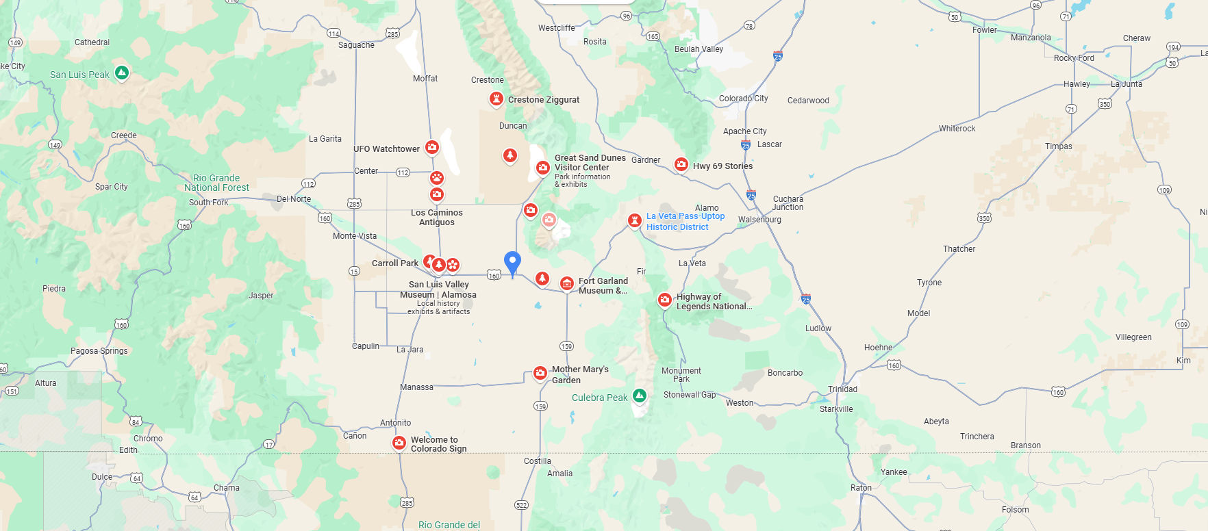 Owner Financing at $198/mo! 5.13 acres in Costilla, CO, Great Access & Beautiful Views!